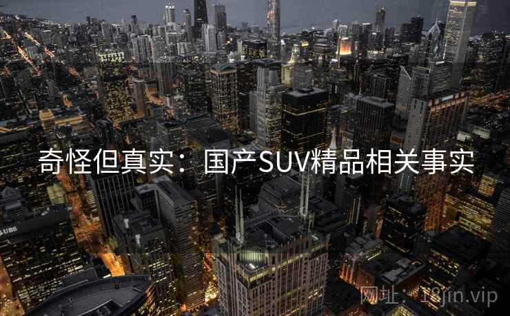 奇怪但真实：国产SUV精品相关事实