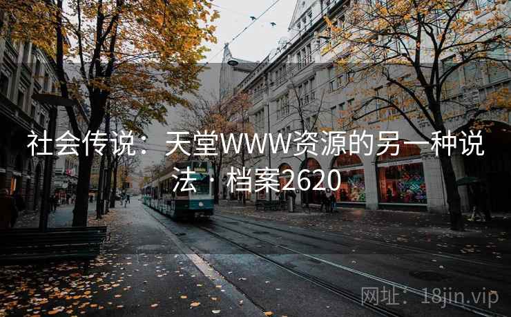 社会传说：天堂WWW资源的另一种说法 · 档案2620