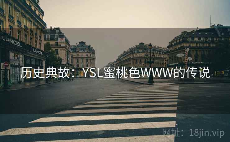 历史典故:YSL蜜桃色WWW的传说 历史典故:YSL蜜桃色WWW的传说